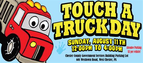 3rd annual 'Touch-A-Truck' event today
